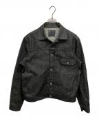 sacai×BEYONDEXXサカイ×ビヨンデックス）の古着「Denim Blouson 22-02716M」｜ブラック