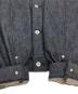 中古・古着 sacai (サカイ) BEYONDEXX (ビヨンデックス) Denim Blouson 22-02716M ブラック サイズ:SIZE1：30000円