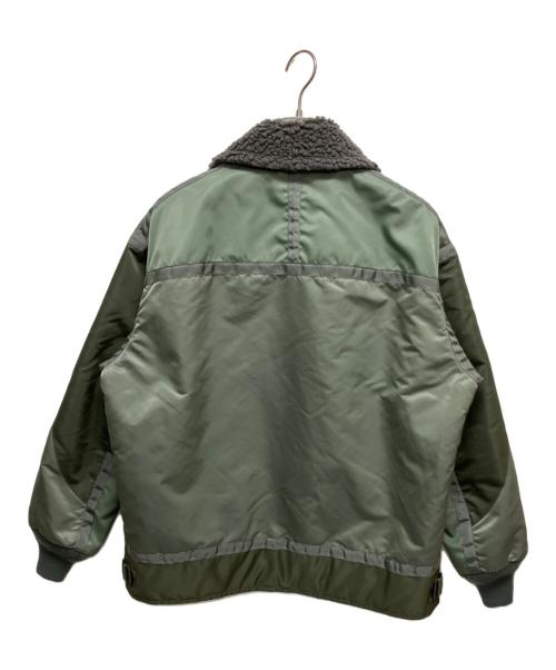 COMME des GARCONS HOMME（コムデギャルソン オム）COMME des GARCONS HOMME (コムデギャルソン オム) NYLON TWILL MIX MILTARY JK HJ-J017 カーキ サイズ:Mの古着・服飾アイテム