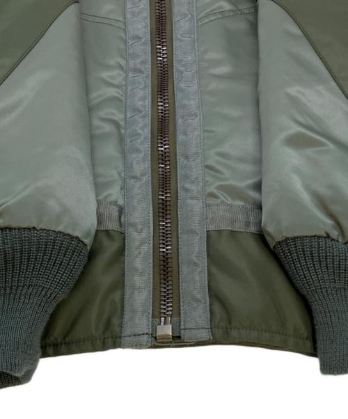 COMME des GARCONS HOMME（コムデギャルソン オム）COMME des GARCONS HOMME (コムデギャルソン オム) NYLON TWILL MIX MILTARY JK HJ-J017 カーキ サイズ:Mの古着・服飾アイテム
