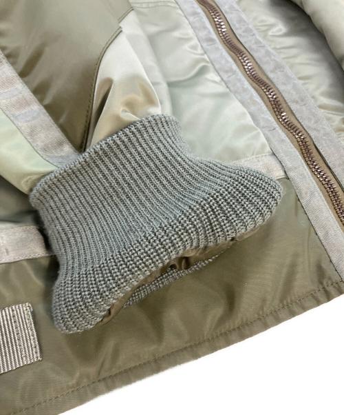 COMME des GARCONS HOMME（コムデギャルソン オム）COMME des GARCONS HOMME (コムデギャルソン オム) NYLON TWILL MIX MILTARY JK HJ-J017 カーキ サイズ:Mの古着・服飾アイテム