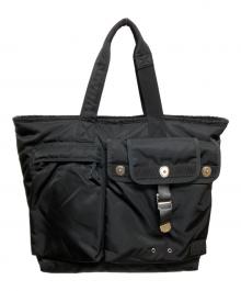 PORTER×sacai（ポーター×サカイ）の古着「トートバッグ 24-0882S」｜ブラック