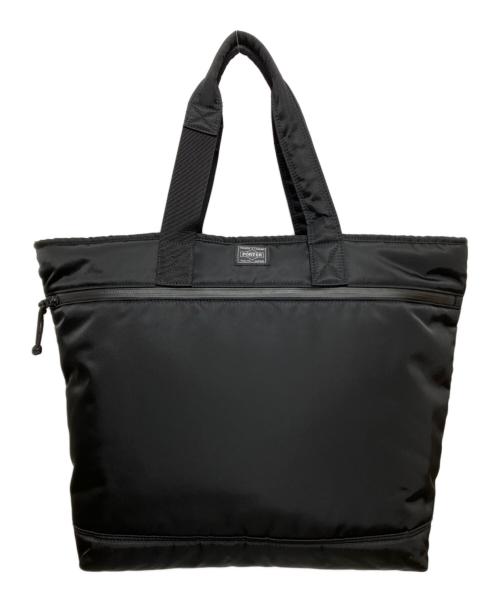 PORTER（ポーター）PORTER (ポーター) sacai (サカイ) トートバッグ 24-0882S ブラック サイズ:実寸参照の古着・服飾アイテム