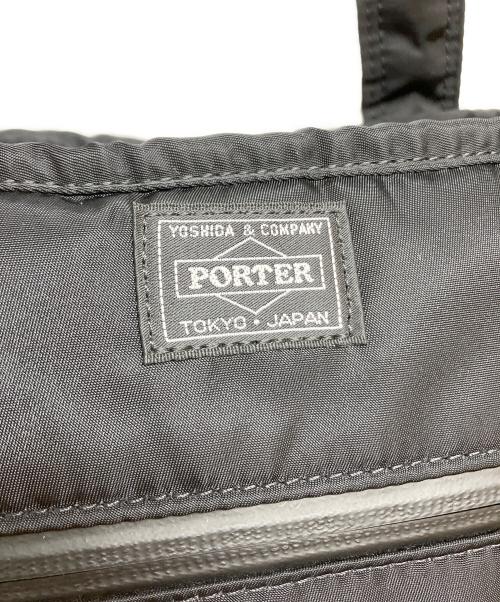PORTER（ポーター）PORTER (ポーター) sacai (サカイ) トートバッグ 24-0882S ブラック サイズ:実寸参照の古着・服飾アイテム