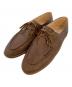 AURALEE（オーラリー）の古着「レザーシューズ/SOFT LEATHER DECK SHOES A26SS03QD」｜ブラウン