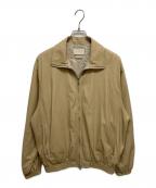 YOKEヨーク）の古着「LEATHER TRAINING JACKET レザートレーニングジャケット YK25SS0905B」｜ベージュ