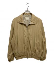YOKE（ヨーク）の古着「LEATHER TRAINING JACKET レザートレーニングジャケット YK25SS0905B」｜ベージュ
