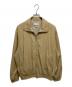 YOKE（ヨーク）の古着「LEATHER TRAINING JACKET レザートレーニングジャケット YK25SS0905B」｜ベージュ