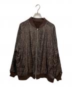 Needlesニードルズ）の古着「Reversible Rib Collar Jacket HM119」｜ブラウン