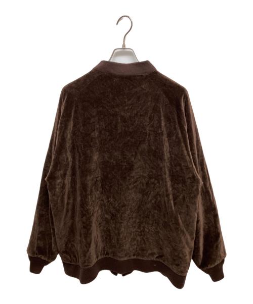 Needles（ニードルズ）Needles (ニードルズ) Reversible Rib Collar Jacket HM119 ブラウン サイズ:Mの古着・服飾アイテム