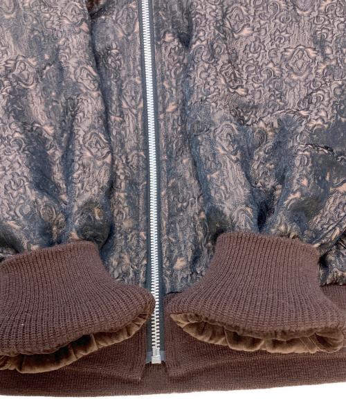 Needles（ニードルズ）Needles (ニードルズ) Reversible Rib Collar Jacket HM119 ブラウン サイズ:Mの古着・服飾アイテム