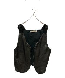 POLYPLOID（ポリプロイド）の古着「BAG VEST TYPE B　B-4-001-023」｜ブラック