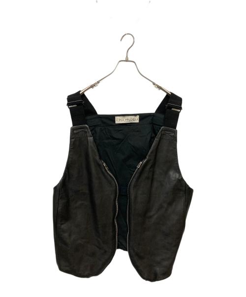 POLYPLOID（ポリプロイド）POLYPLOID (ポリプロイド) BAG VEST TYPE B　B-4-001-023 ブラック サイズ:SIZE Freeの古着・服飾アイテム