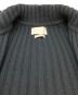 中古・古着 YOKE (ヨーク) Wide Rib Highneck Zip Cardigan YK25FW01099S ブラック サイズ:SIZE3：20000円