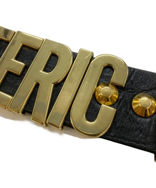 Hysteric Glamour（ヒステリックグラマー）Hysteric Glamour (ヒステリックグラマー) ベルト ブラック×ゴールド サイズ:実寸参照の古着・服飾アイテム