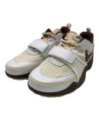 NIKE×Travis Scottナイキ×トラヴィススコット）の古着「ZOOM FIELD JAXX HQ3073-100」｜ホワイト×ブラウン