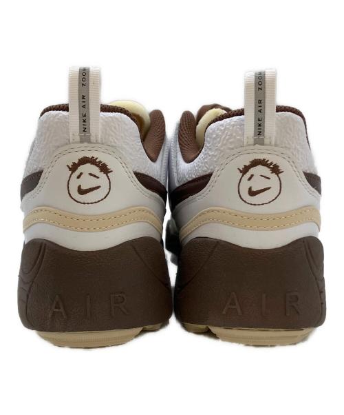 NIKE（ナイキ）NIKE (ナイキ) Travis Scott (トラヴィススコット) ZOOM FIELD JAXX HQ3073-100 ホワイト×ブラウン サイズ:US11.5の古着・服飾アイテム