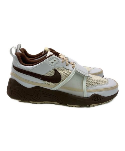 NIKE（ナイキ）NIKE (ナイキ) Travis Scott (トラヴィススコット) ZOOM FIELD JAXX HQ3073-100 ホワイト×ブラウン サイズ:US11.5の古着・服飾アイテム