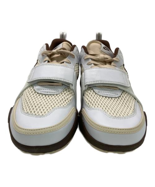 NIKE（ナイキ）NIKE (ナイキ) Travis Scott (トラヴィススコット) ZOOM FIELD JAXX HQ3073-100 ホワイト×ブラウン サイズ:US11.5の古着・服飾アイテム