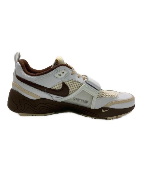 NIKE（ナイキ）NIKE (ナイキ) Travis Scott (トラヴィススコット) ZOOM FIELD JAXX HQ3073-100 ホワイト×ブラウン サイズ:US11.5の古着・服飾アイテム