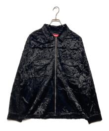 SUPREME（シュプリーム）の古着「Faux Fur Zip Up Shirt」｜ブラック