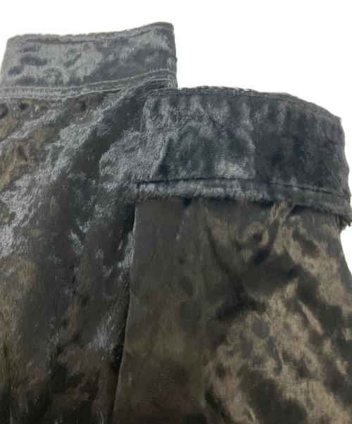 SUPREME（シュプリーム）SUPREME (シュプリーム) Faux Fur Zip Up Shirt ブラック サイズ:SIZE XLの古着・服飾アイテム