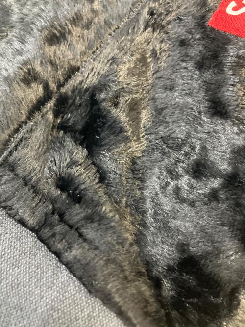 SUPREME（シュプリーム）SUPREME (シュプリーム) Faux Fur Zip Up Shirt ブラック サイズ:SIZE XLの古着・服飾アイテム
