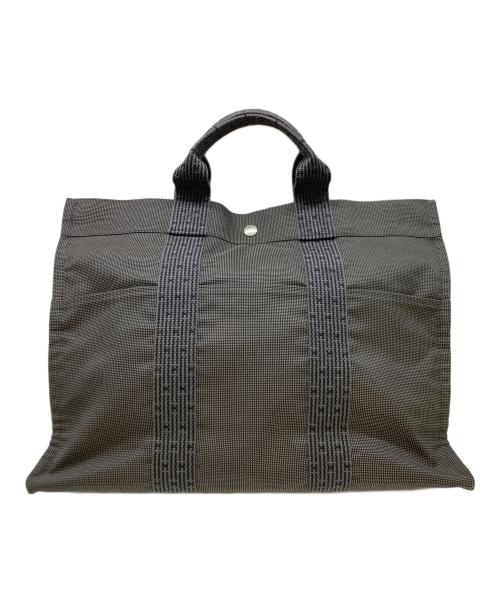 HERMES（エルメス）HERMES (エルメス) トートバッグ グレー・ダークグレー サイズ:実寸参照の古着・服飾アイテム