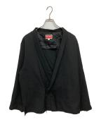 KENZOケンゾー）の古着「Kimono Jacket　FE65VE14096RE」｜ブラック