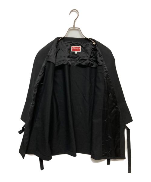 KENZO（ケンゾー）KENZO (ケンゾー) Kimono Jacket　FE65VE14096RE ブラック サイズ:SIZE XLの古着・服飾アイテム
