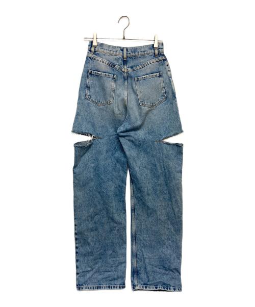 Maison Margiela（メゾンマルジェラ）Maison Margiela (メゾンマルジェラ) デニムジーンズ スラッシュディテール　S51LA0051 インディゴ サイズ:SIZE38の古着・服飾アイテム