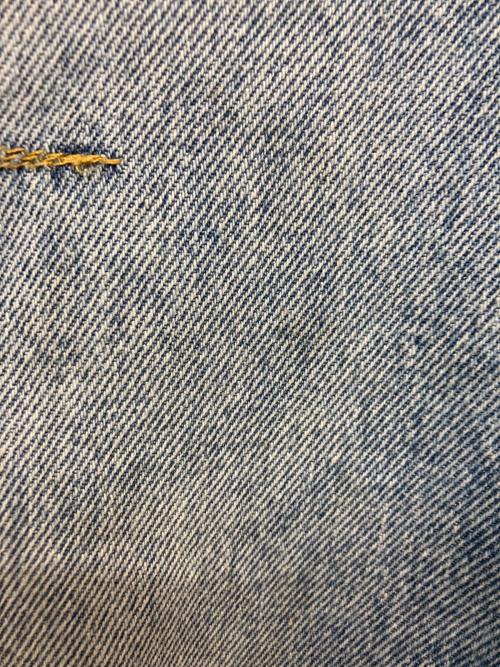 Maison Margiela（メゾンマルジェラ）Maison Margiela (メゾンマルジェラ) デニムジーンズ スラッシュディテール　S51LA0051 インディゴ サイズ:SIZE38の古着・服飾アイテム