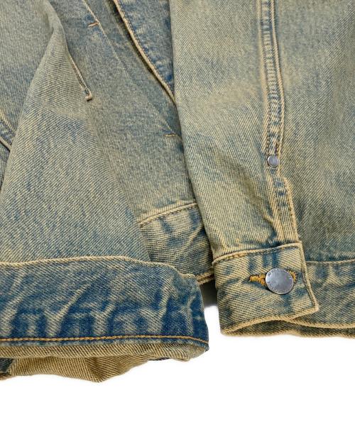NO MAINTENANCE（ノーメンテナンス）NO MAINTENANCE (ノーメンテナンス) Haze Trucker Jacket インディゴ サイズ:Mの古着・服飾アイテム