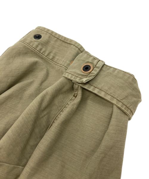 RRL（ダブルアールエル）RRL (ダブルアールエル) レザーヨークフィッシュテールパーカー カーキ サイズ:SIZE Sの古着・服飾アイテム