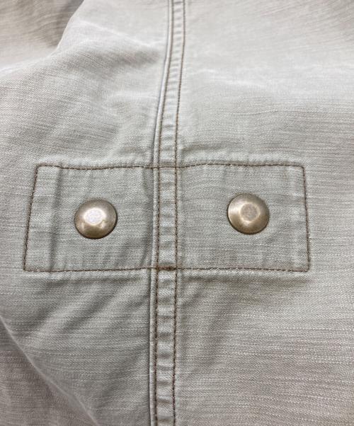RRL（ダブルアールエル）RRL (ダブルアールエル) レザーヨークフィッシュテールパーカー カーキ サイズ:SIZE Sの古着・服飾アイテム