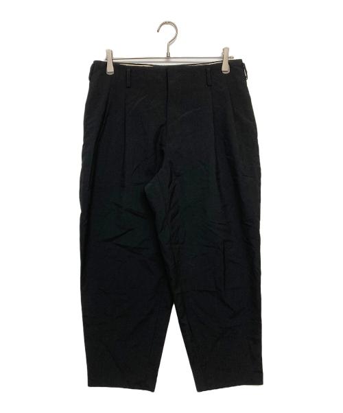 COMME des GARCONS HOMME PLUS（コムデギャルソンオムプリュス）COMME des GARCONS HOMME PLUS (コムデギャルソンオムプリュス) ウールギャバ タックバルーンパンツ PA-P004 ブラック サイズ:SIZE Sの古着・服飾アイテム