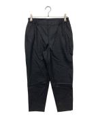 COMME des GARCONS HOMME DEUXコムデギャルソン オム ドゥ）の古着「テーパード スラックス DJ-P040」｜ブラック