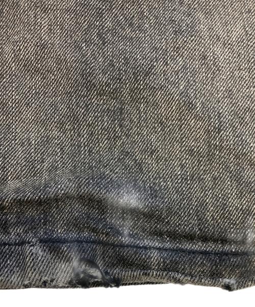 NO MAINTENANCE（ノーメンテナンス）NO MAINTENANCE (ノーメンテナンス) ジャパニーズダブルニーデニム ブラック サイズ:SIZE 34の古着・服飾アイテム