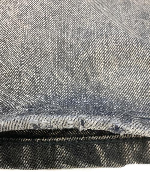 NO MAINTENANCE（ノーメンテナンス）NO MAINTENANCE (ノーメンテナンス) ジャパニーズダブルニーデニム ブラック サイズ:SIZE 34の古着・服飾アイテム