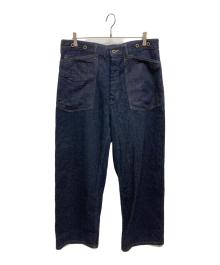 NIGEL CABOURN（ナイジェルケーボン）の古着「30s USアーミーデニムパンツ 8047-00-50003」｜インディゴ