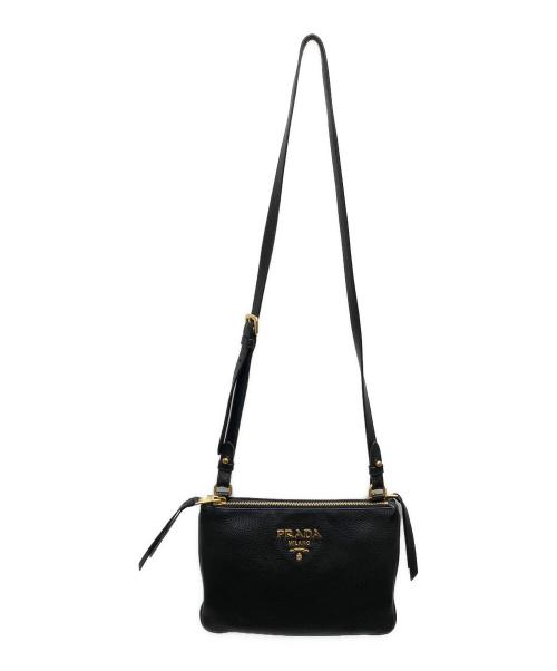 PRADA（プラダ）PRADA (プラダ) ショルダーバッグ 1BH046 ブラック サイズ:実寸参照の古着・服飾アイテム
