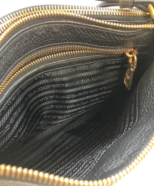 PRADA（プラダ）PRADA (プラダ) ショルダーバッグ 1BH046 ブラック サイズ:実寸参照の古着・服飾アイテム