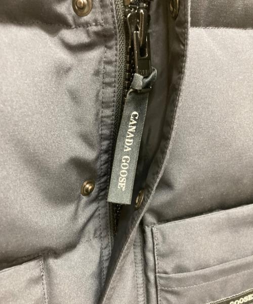 CANADA GOOSE（カナダグース）CANADA GOOSE (カナダグース) GLADSTONE/ダウンベスト 4133JM R ブラック サイズ:Sの古着・服飾アイテム