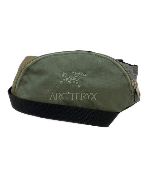 ARC'TERYX（アークテリクス）ARC'TERYX (アークテリクス) BEAMS (ビームス) URBAN FANNY NNY/ショルダーバッグ カーキ×ブラック サイズ:実寸参照の古着・服飾アイテム
