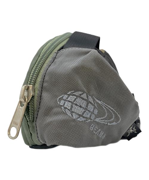 ARC'TERYX（アークテリクス）ARC'TERYX (アークテリクス) BEAMS (ビームス) URBAN FANNY NNY/ショルダーバッグ カーキ×ブラック サイズ:実寸参照の古着・服飾アイテム