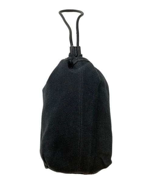 JIL SANDER（ジルサンダー）JIL SANDER (ジルサンダー) 巾着ポーチ ブラック サイズ:実寸参照の古着・服飾アイテム