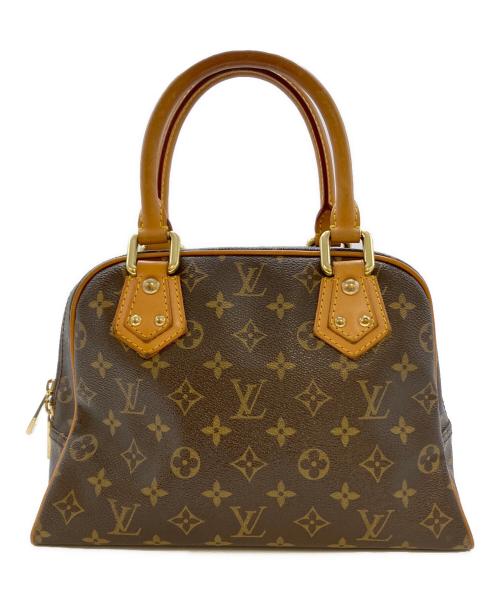 LOUIS VUITTON（ルイ ヴィトン）LOUIS VUITTON (ルイ ヴィトン) マンハッタンPM M40026 ブラウン サイズ:実寸参照の古着・服飾アイテム