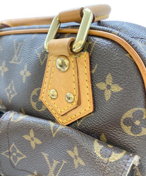LOUIS VUITTON（ルイ ヴィトン）LOUIS VUITTON (ルイ ヴィトン) マンハッタンPM M40026 ブラウン サイズ:実寸参照の古着・服飾アイテム