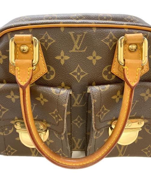 LOUIS VUITTON（ルイ ヴィトン）LOUIS VUITTON (ルイ ヴィトン) マンハッタンPM M40026 ブラウン サイズ:実寸参照の古着・服飾アイテム