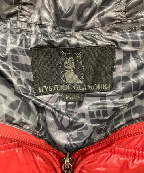 Hysteric Glamour（ヒステリックグラマー）Hysteric Glamour (ヒステリックグラマー) 中綿ジャケット 0213ab01 レッド サイズ:Mの古着・服飾アイテム